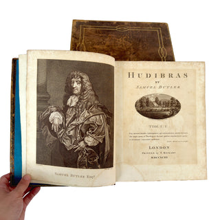 Hudibras by Samuel Butler – Rare 1793 Three-Volume Set