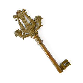 Grand 19th-Century Gilded Bronze Presentation Key