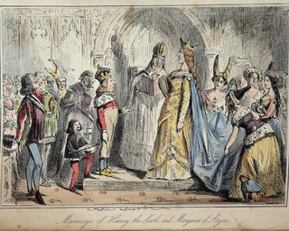 The Comic History of England by Gilbert Abbott à Beckett, Illustrated by John Leech — London, Punch Office, 1855–1857 (2 Volumes)