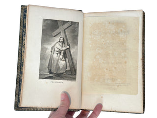 L’IMITATION DE JÉSUS-CHRIST

Elegant 19th Century French Devotional in Gilt-Tooled Black Leather 1818