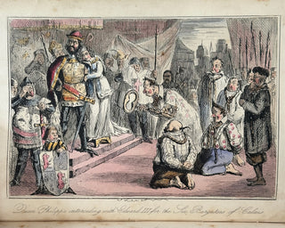 The Comic History of England by Gilbert Abbott à Beckett, Illustrated by John Leech — London, Punch Office, 1855–1857 (2 Volumes)