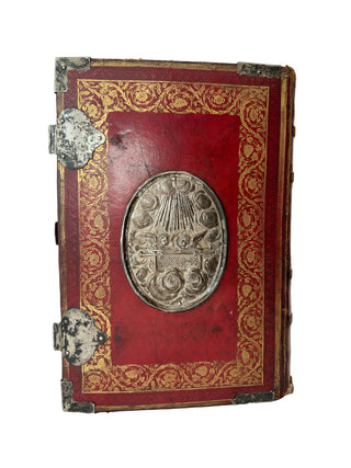 Missale Romanum, 1717 – Extraordinary Early 18th Century Liturgical Volume with Sterling Silver Mounts