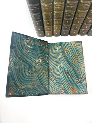 Antique Robert Browning’s Poetical Works Complete Collection