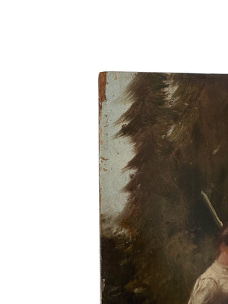 19th century the girl with the rake