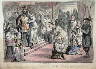 The Comic History of England by Gilbert Abbott à Beckett, Illustrated by John Leech — London, Punch Office, 1855–1857 (2 Volumes)