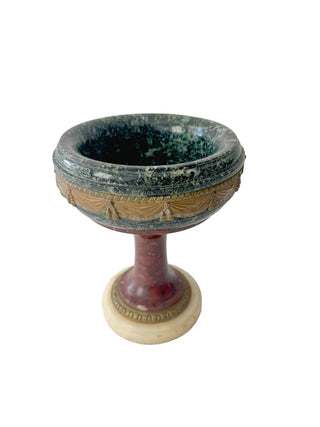 French 19c marble trophy