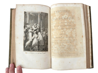 L’IMITATION DE JÉSUS-CHRIST

Elegant 19th Century French Devotional in Gilt-Tooled Black Leather 1818