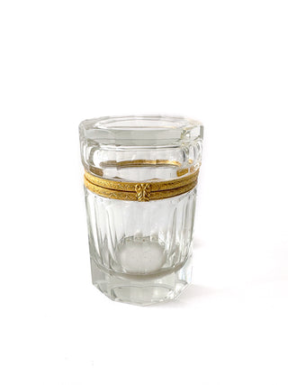 Antique Crystal Casket
