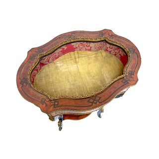 French Napoleon III Marquetry Jardinière Table, c. 1875–1890