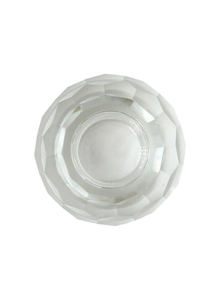Small Cut Crystal Votive / Matchstick Candle Holder