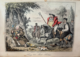 The Comic History of England by Gilbert Abbott à Beckett, Illustrated by John Leech — London, Punch Office, 1855–1857 (2 Volumes)