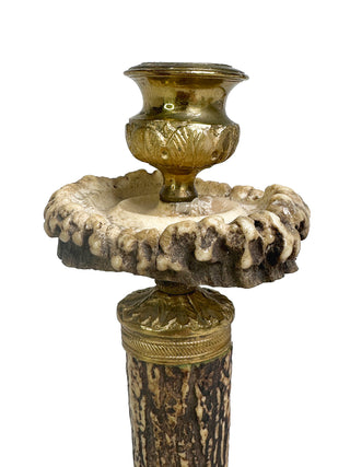 PAIR OF RARE VICTORIAN SWORD-HILT CANDLESTICKS
