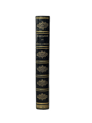 L’IMITATION DE JÉSUS-CHRIST

Elegant 19th Century French Devotional in Gilt-Tooled Black Leather 1818