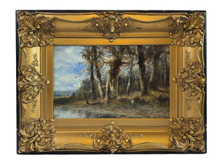 Early 20th Century Landscape Oil Painting signed