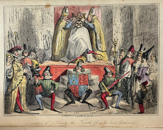 The Comic History of England by Gilbert Abbott à Beckett, Illustrated by John Leech — London, Punch Office, 1855–1857 (2 Volumes)