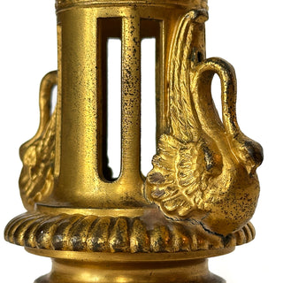 Christofle Gilt Bronze Candlestick Covers – Late 19th Century, France