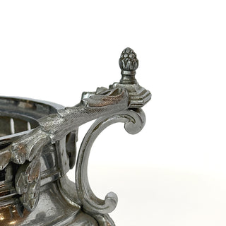 19th Century French Silvered Bronze Jardinière