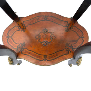 French Napoleon III Marquetry Jardinière Table, c. 1875–1890