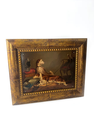 Antique painting of ‘A Scene at Abbotsford’
