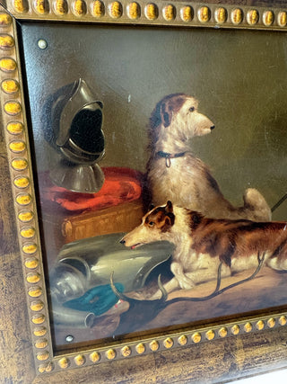 Antique painting of ‘A Scene at Abbotsford’