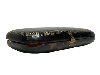 Antique Tortoiseshell & Piqué Inlay Necessaire de Voyage Case