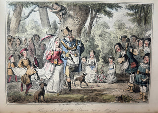 The Comic History of England by Gilbert Abbott à Beckett, Illustrated by John Leech — London, Punch Office, 1855–1857 (2 Volumes)