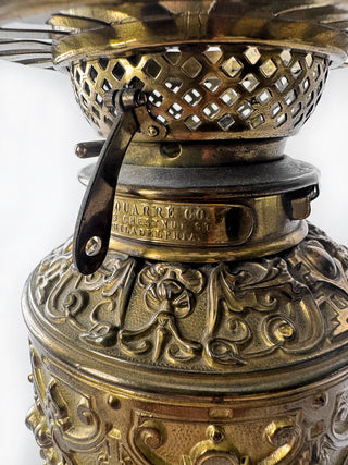 Antique oil lamp