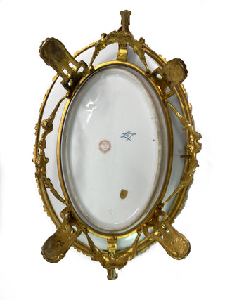 Antique Sèvres Porcelain & Gilt Bronze Centerpiece Tray