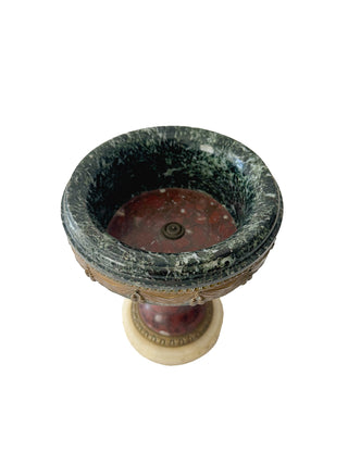 French 19c marble trophy