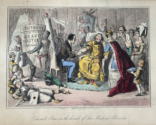 The Comic History of England by Gilbert Abbott à Beckett, Illustrated by John Leech — London, Punch Office, 1855–1857 (2 Volumes)