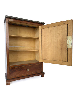 Early 20th Century French Louis Philippe Style Miniature Armoire