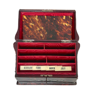19th-century English Tortoiseshell stationery or correspondence box