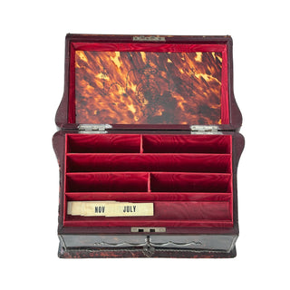 19th-century English Tortoiseshell stationery or correspondence box