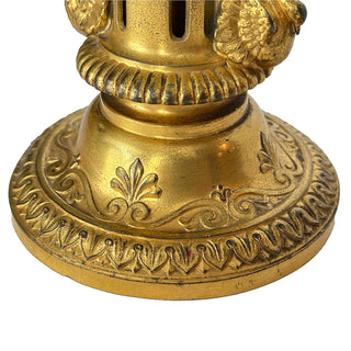 Christofle Gilt Bronze Candlestick Covers – Late 19th Century, France