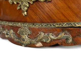 Napoleon III Kingwood, Bronze & Sèvres-Style Porcelain Jardinière