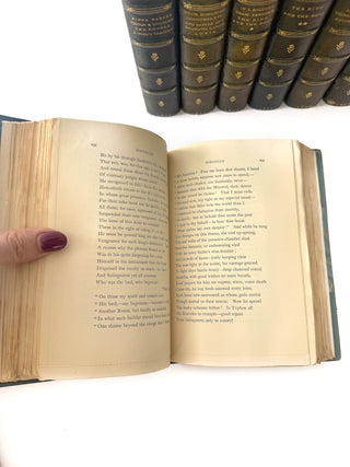 Antique Robert Browning’s Poetical Works Complete Collection