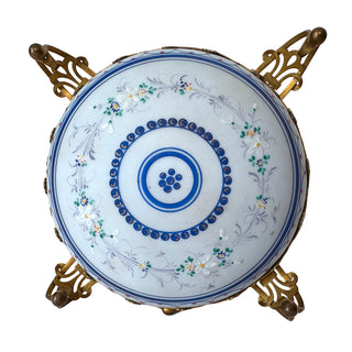 Exquisite 19th-Century French Opaline Glass Casket with Gilt Bronze Mounts Napoleon III Era | Circa 1850–1870