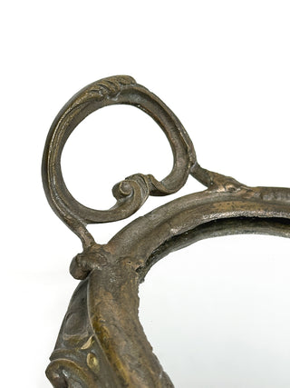 Antique French Bronze Vanity Plateau Mirror Tray – Rococo Revival