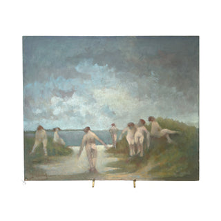 Donald Roy Purdy (American, b. 1924) – Oil Painting of Bathers