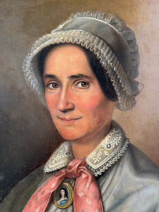 Portrait of a Lady in Grey, 19th Century