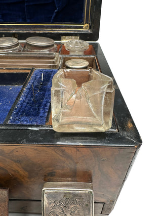 Victorian Presentation Dressing Case – Dated 1865 – Captain Charles Butler