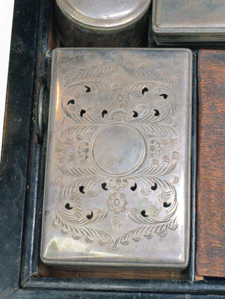 Victorian Presentation Dressing Case – Dated 1865 – Captain Charles Butler