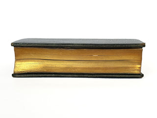 Antique French Roman Missal – Green Morocco Leather with Moiré Silk Endpapers, Illustrated