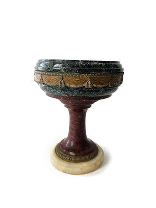 French 19c marble trophy