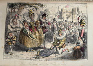 The Comic History of England by Gilbert Abbott à Beckett, Illustrated by John Leech — London, Punch Office, 1855–1857 (2 Volumes)