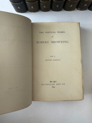 Antique Robert Browning’s Poetical Works Complete Collection