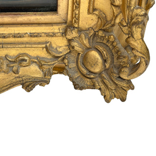 Victorian Portrait Miniature of a Lady in Ornate Giltwood Frame