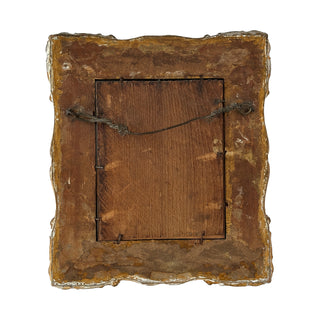 Victorian Portrait Miniature of a Lady in Ornate Giltwood Frame