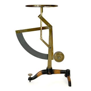 Fine Victorian brass and iron postal balance, circa 1890–1910