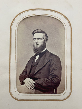 19th-Century Victorian Photograph Album with Original Family Portraits | c. 1865–1885